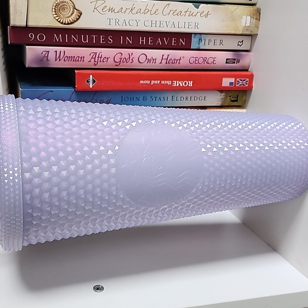Starbucks LTD Iridescent Purple Studded 24 OZ Cold Cup Tumbler, Winter 2021